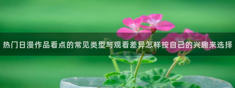 国漫美女微博:热门日漫作品看点的常见类型与观看差异怎样按自己的兴趣来选择